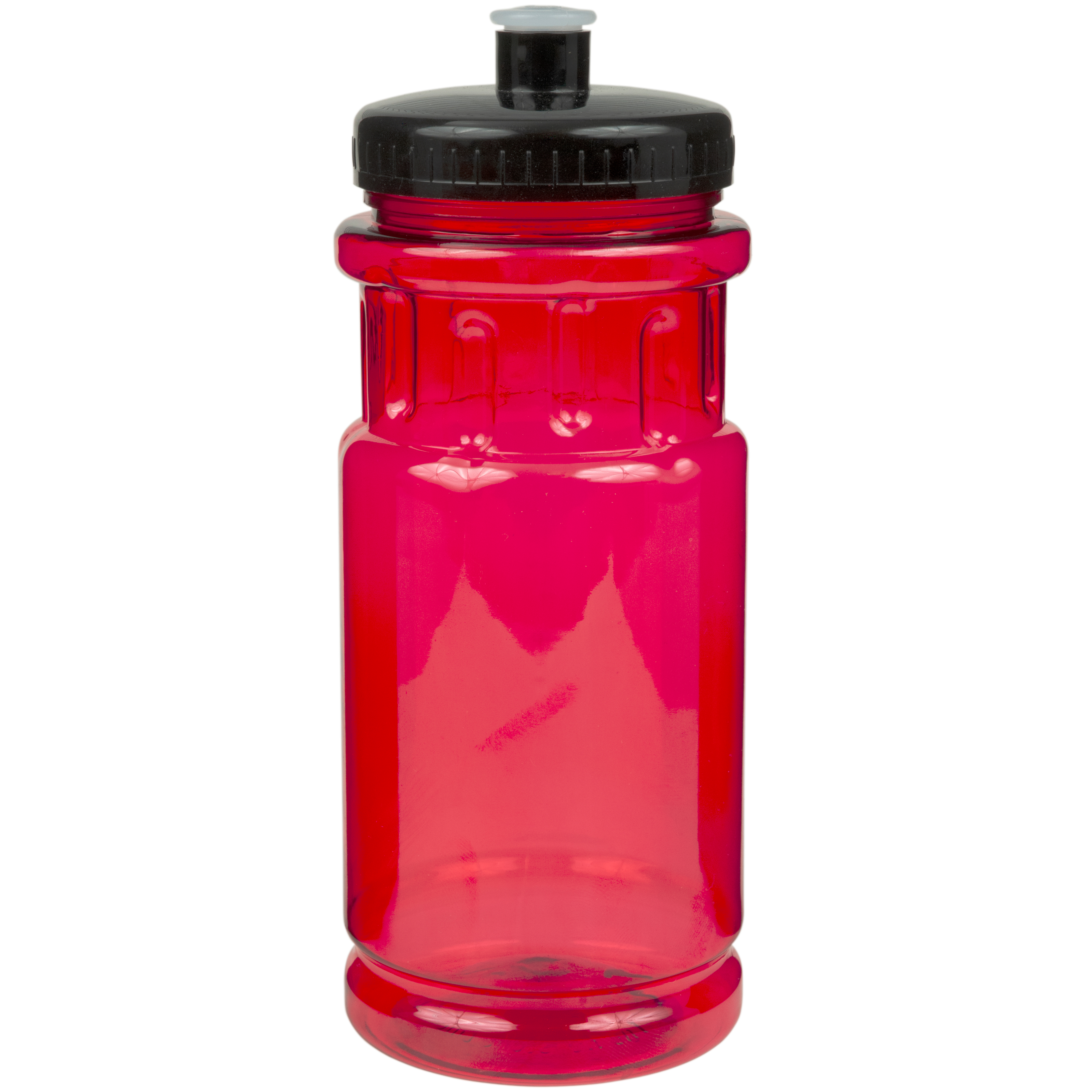 Water Bottle 23.2 oz 688 ML. Push up to open top. Unscrew to the left to  fill