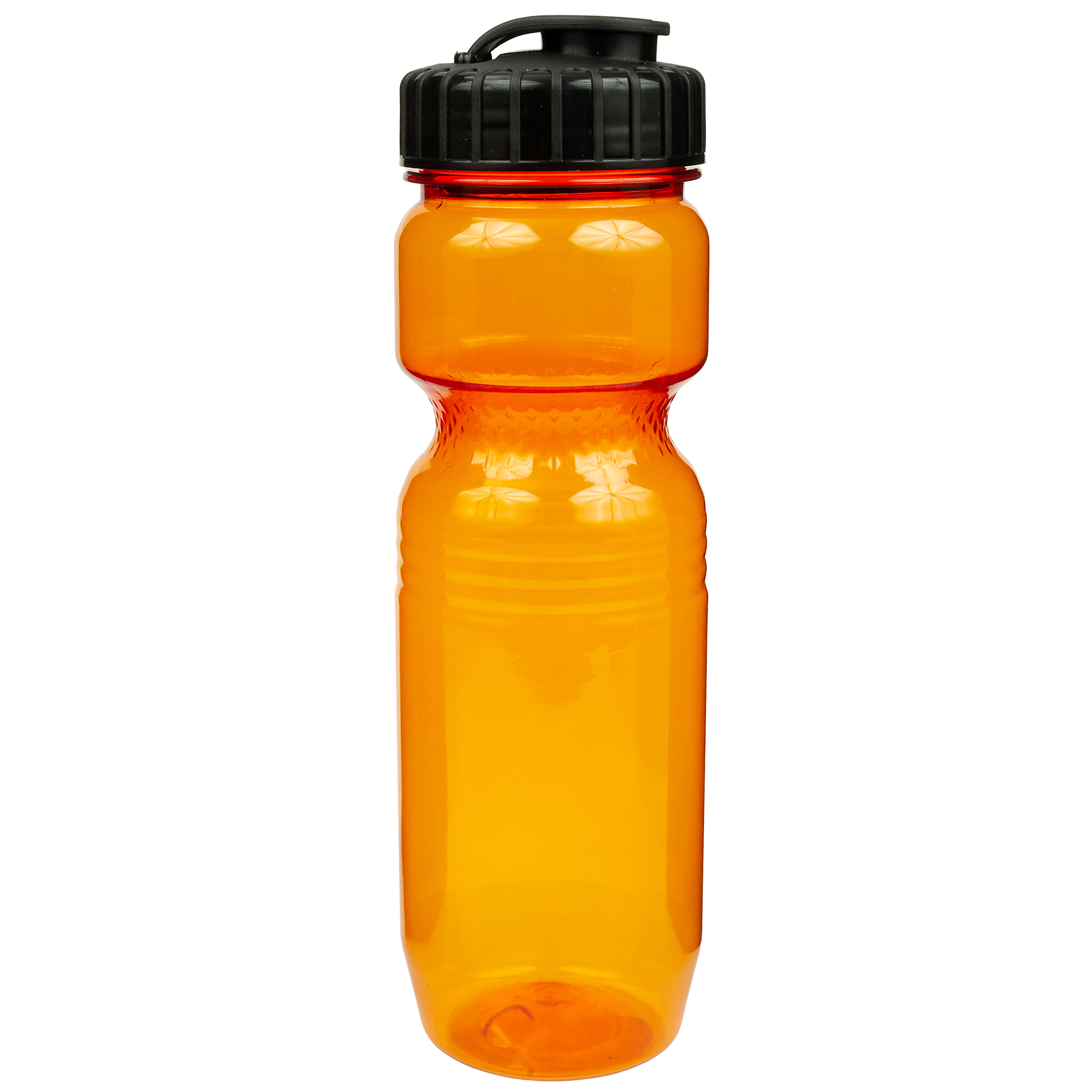 1pc 480ML Plastic Water Bottle, Clear Boat Pattern Water Bottle