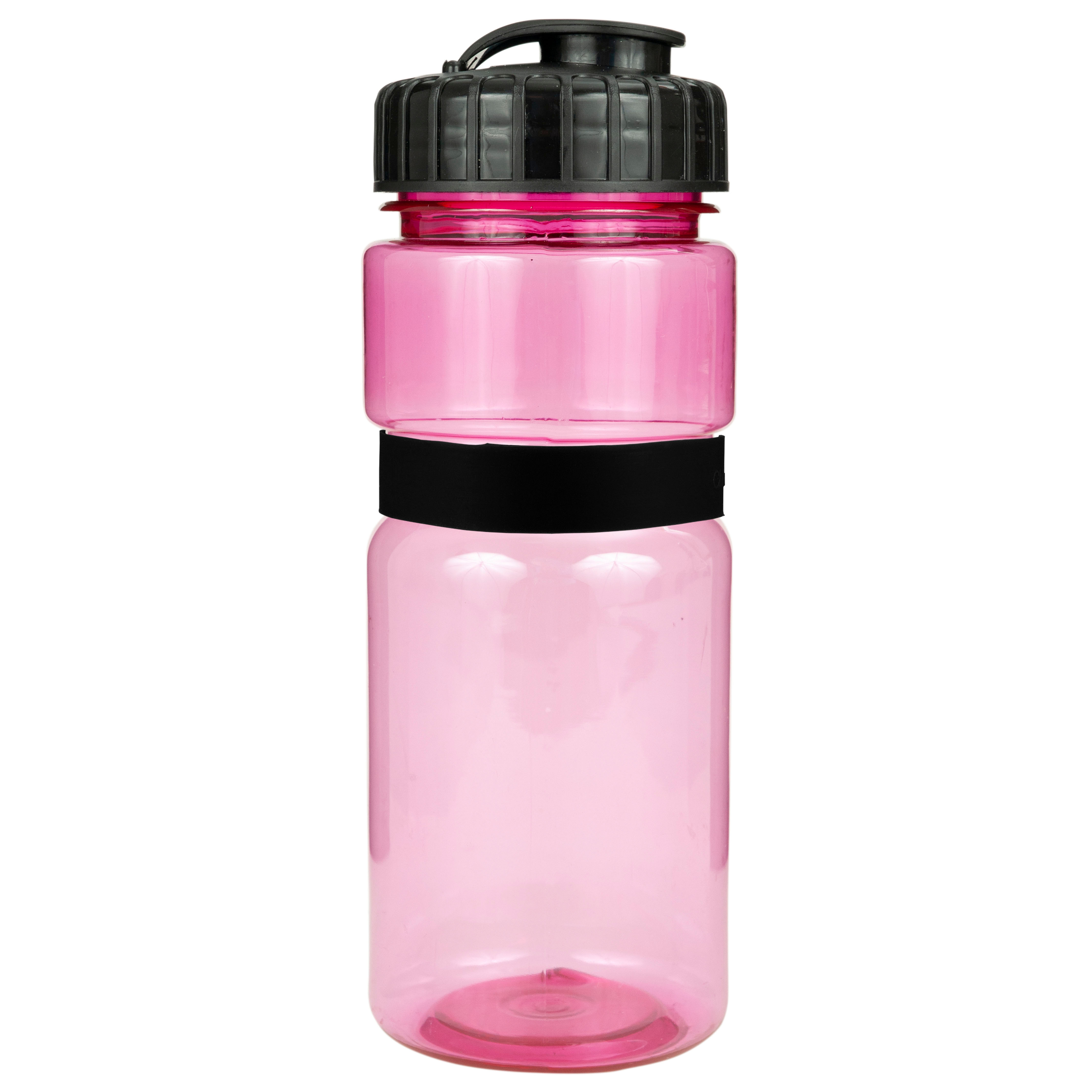 20oz Sportster Bottle with Silicone Gripper Band & Flip Top Lid - CPS ...